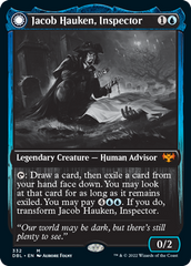 Jacob Hauken, Inspector // Hauken's Insight [Innistrad: Double Feature] | Shuffle n Cut Hobbies & Games