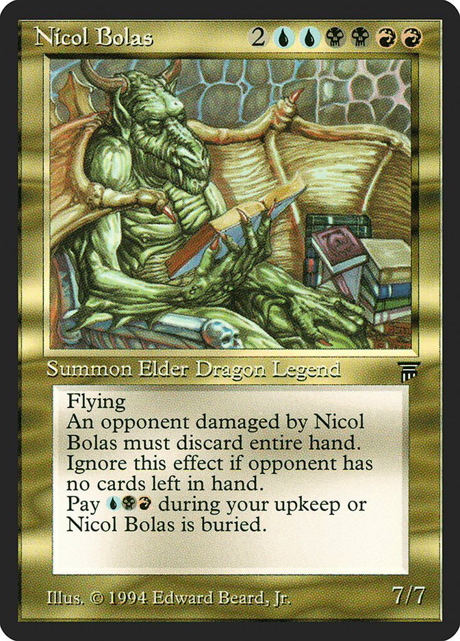 Nicol Bolas [Legends] | Shuffle n Cut Hobbies & Games