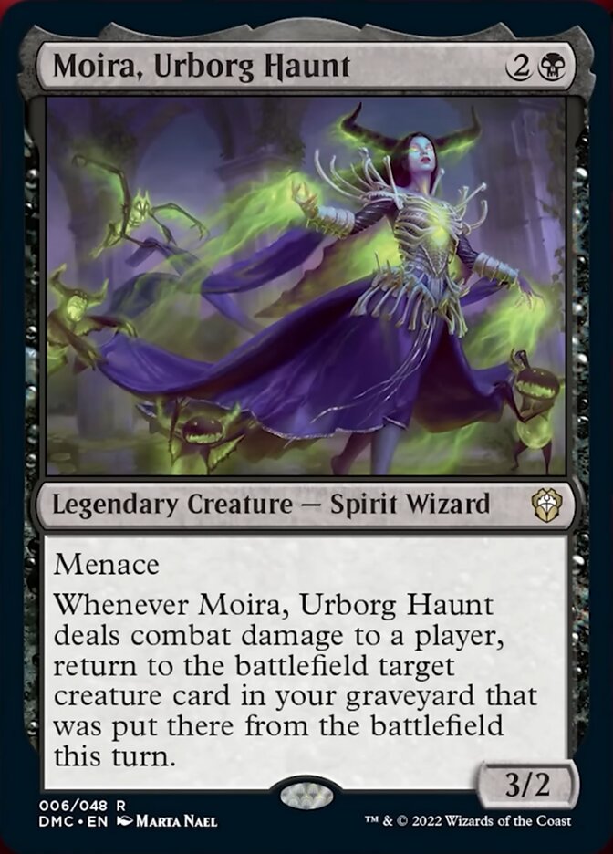 Moira, Urborg Haunt [Dominaria United Commander] | Shuffle n Cut Hobbies & Games