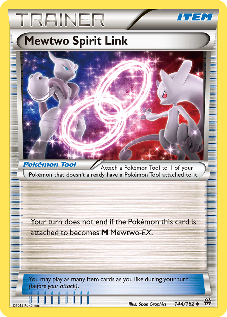 Mewtwo Spirit Link (144/162) [XY: BREAKthrough] | Shuffle n Cut Hobbies & Games