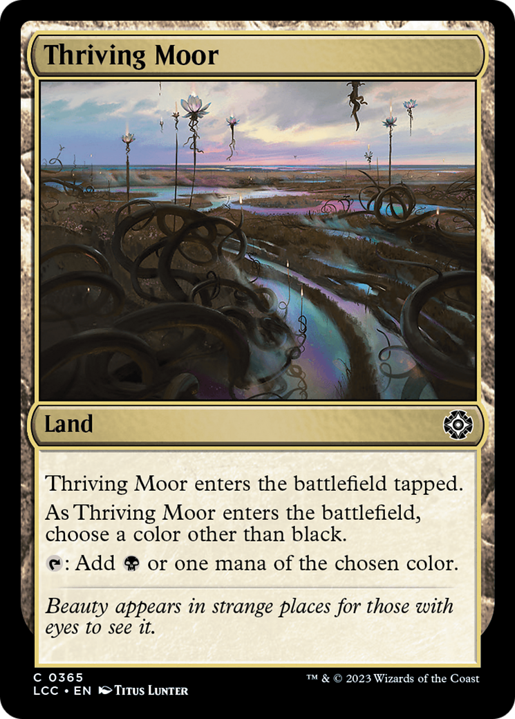 Thriving Moor [The Lost Caverns of Ixalan Commander] | Shuffle n Cut Hobbies & Games