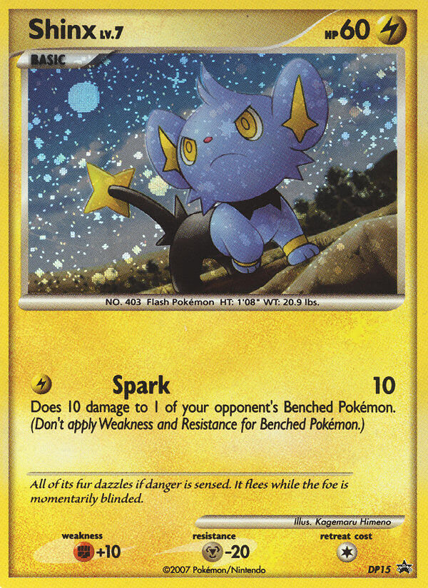 Shinx (DP15) [Diamond & Pearl: Black Star Promos] | Shuffle n Cut Hobbies & Games