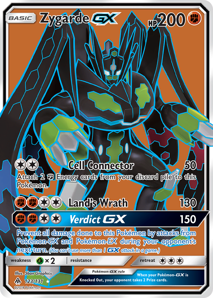 Zygarde GX (123/131) [Sun & Moon: Forbidden Light] | Shuffle n Cut Hobbies & Games