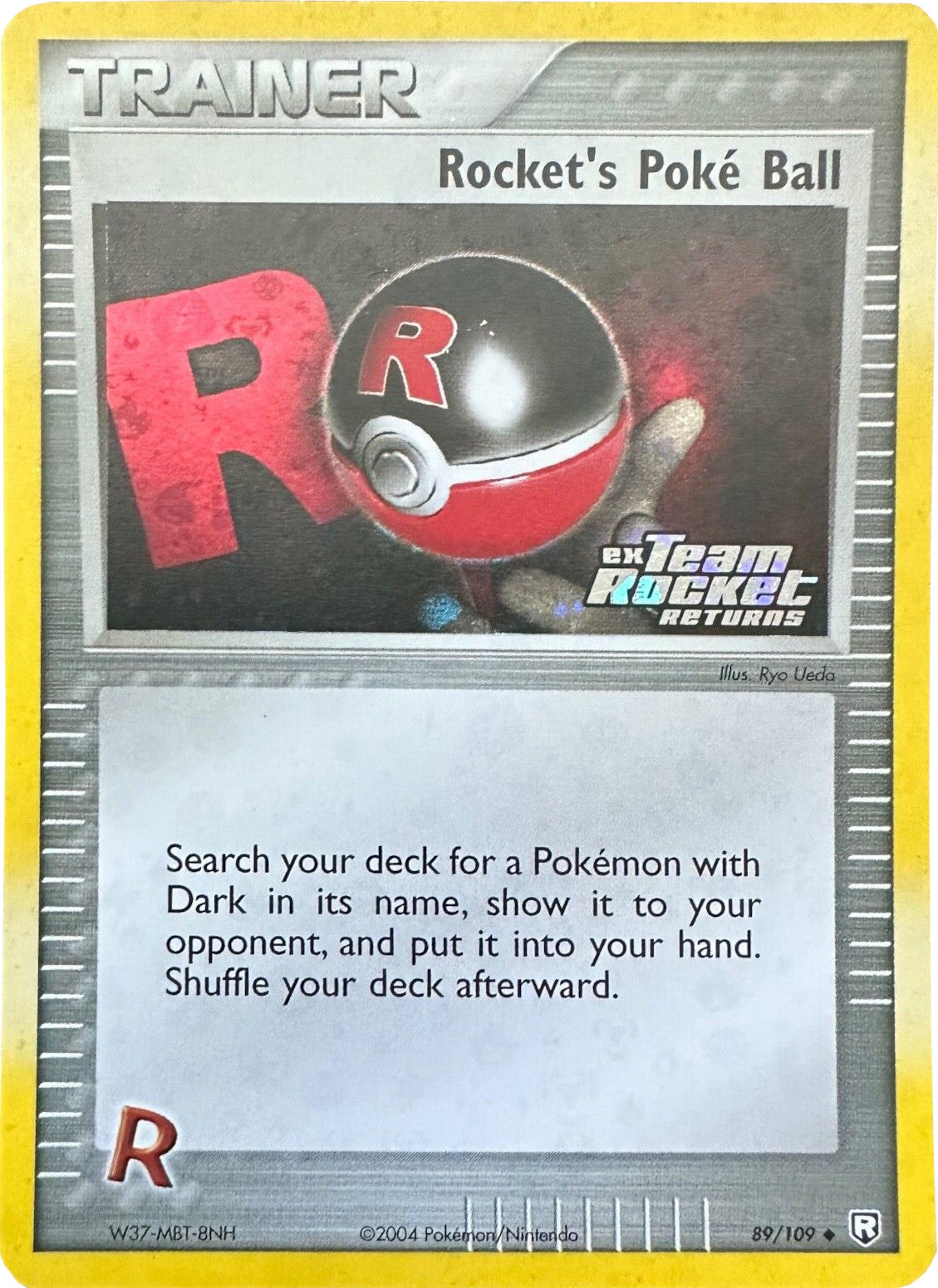 Rocket's Poke Ball (89/109) (Stamped) [EX: Team Rocket Returns] | Shuffle n Cut Hobbies & Games