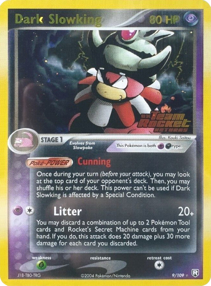 Dark Slowking (9/109) (Stamped) [EX: Team Rocket Returns] | Shuffle n Cut Hobbies & Games