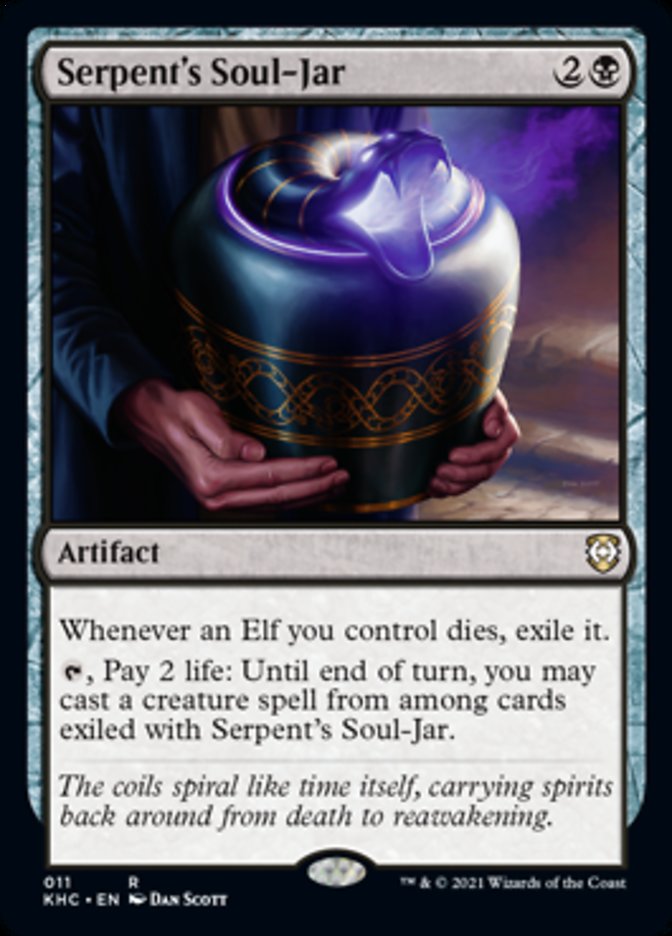 Serpent's Soul-Jar [Kaldheim Commander] | Shuffle n Cut Hobbies & Games