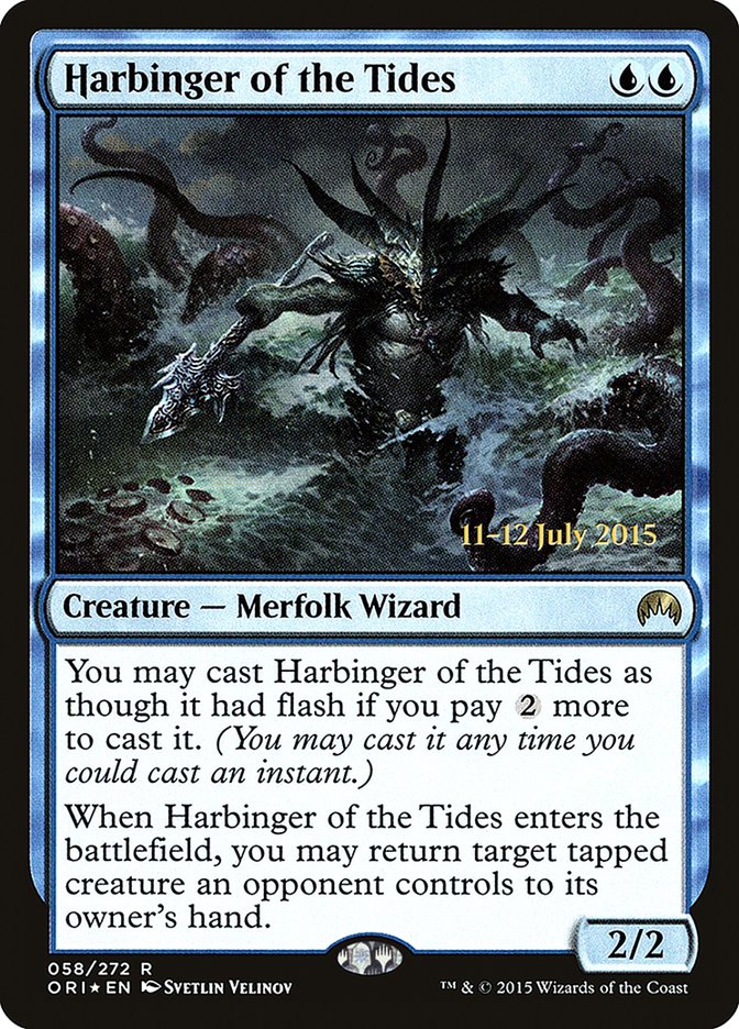 Harbinger of the Tides [Magic Origins Prerelease Promos] | Shuffle n Cut Hobbies & Games