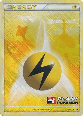 Lightning Energy (91/95) (Play Pokemon Promo) [HeartGold & SoulSilver: Call of Legends] | Shuffle n Cut Hobbies & Games