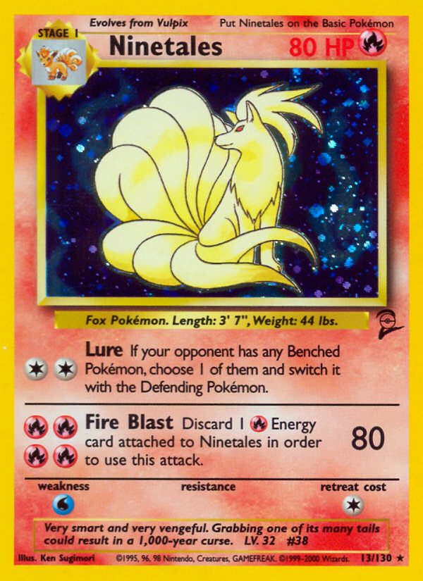 Ninetales (13/130) [Base Set 2] | Shuffle n Cut Hobbies & Games