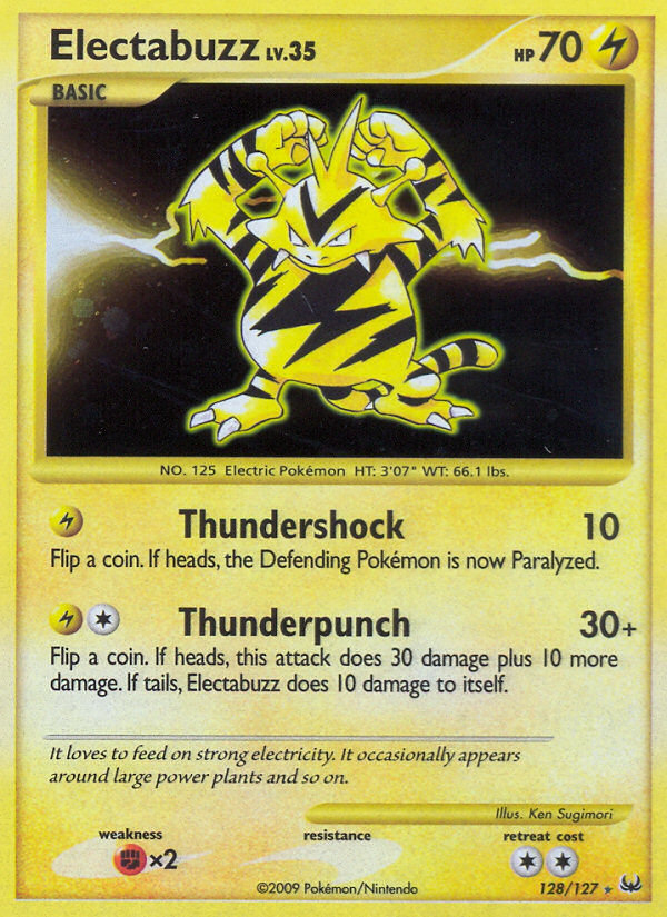 Electabuzz (128/127) [Platinum: Base Set] | Shuffle n Cut Hobbies & Games