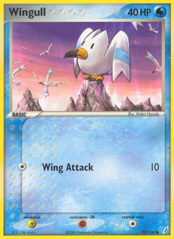 Wingull (70/100) [EX: Crystal Guardians] | Shuffle n Cut Hobbies & Games