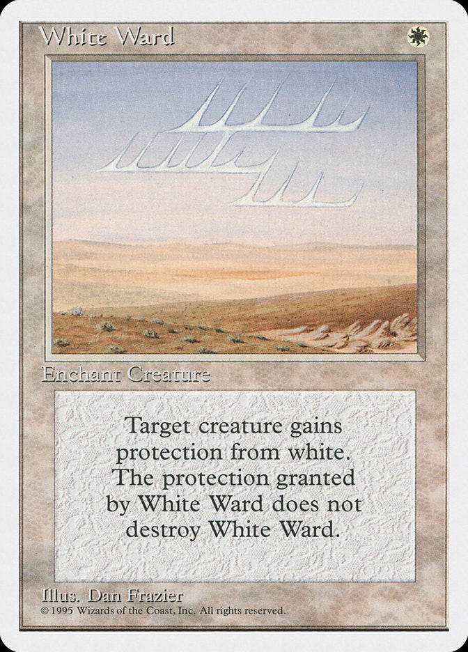 White Ward [Fourth Edition] | Shuffle n Cut Hobbies & Games