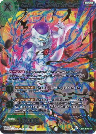 Frieza: Xeno, Darkness Overflowing (Gold Stamped / Starter Deck - Clan Collusion) [SD13-02] | Shuffle n Cut Hobbies & Games