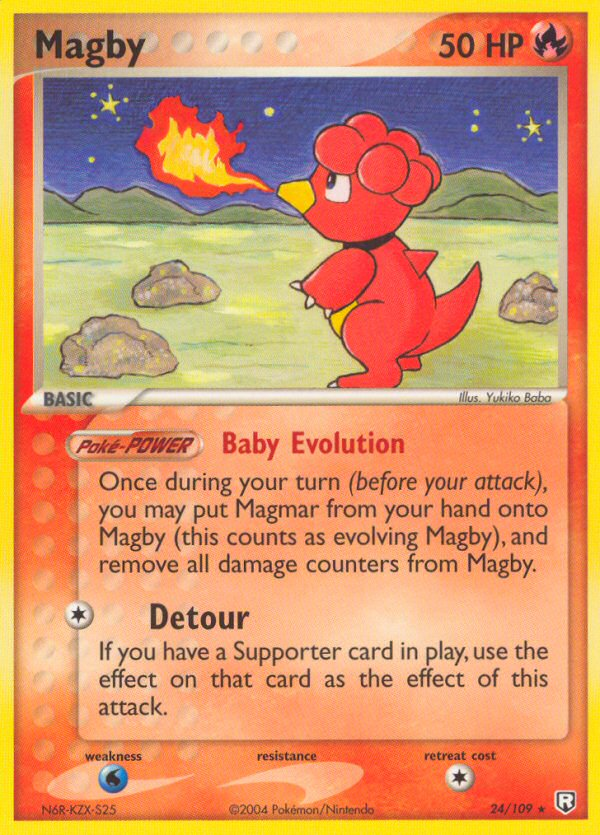 Magby (24/109) [EX: Team Rocket Returns] | Shuffle n Cut Hobbies & Games