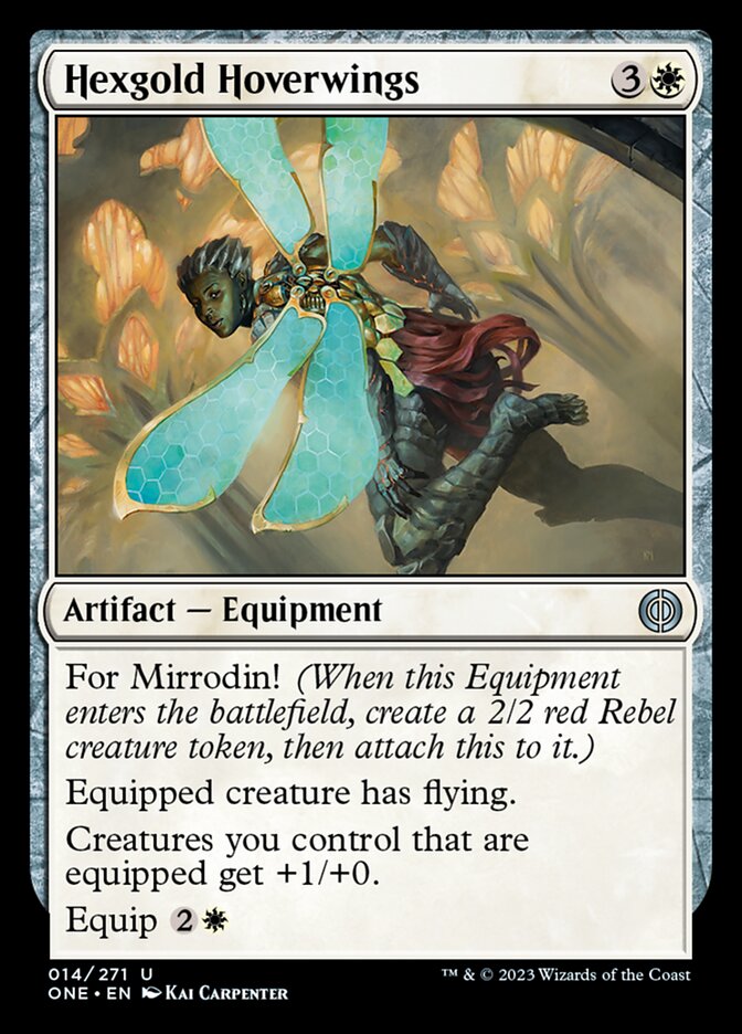 Hexgold Hoverwings [Phyrexia: All Will Be One] | Shuffle n Cut Hobbies & Games