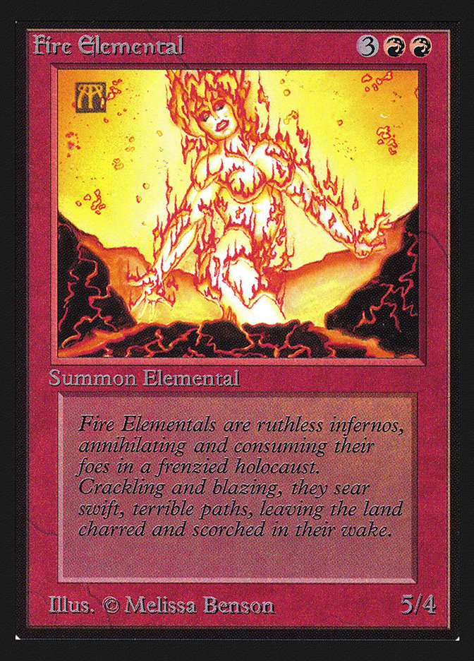 Fire Elemental [International Collectors' Edition] | Shuffle n Cut Hobbies & Games