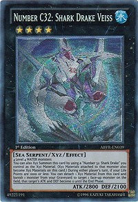 Number C32: Shark Drake Veiss (UTR) [ABYR-EN039] Ultimate Rare | Shuffle n Cut Hobbies & Games