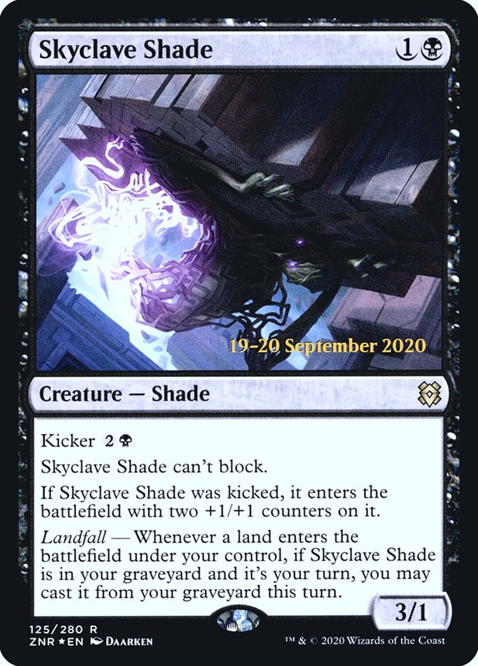 Skyclave Shade [Zendikar Rising Prerelease Promos] | Shuffle n Cut Hobbies & Games