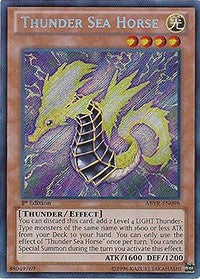 Thunder Sea Horse [ABYR-EN098] Secret Rare | Shuffle n Cut Hobbies & Games