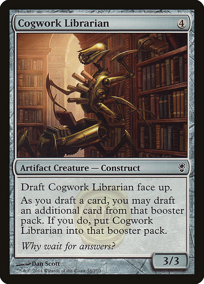 Cogwork Librarian [Conspiracy] | Shuffle n Cut Hobbies & Games