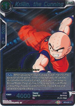 Krillin, the Cunning [BT8-031_PR] | Shuffle n Cut Hobbies & Games