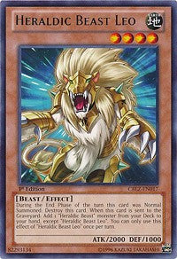 Heraldic Beast Leo [CBLZ-EN017] Rare | Shuffle n Cut Hobbies & Games