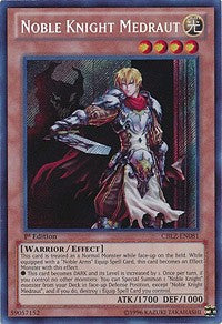 Noble Knight Medraut [CBLZ-EN081] Secret Rare | Shuffle n Cut Hobbies & Games