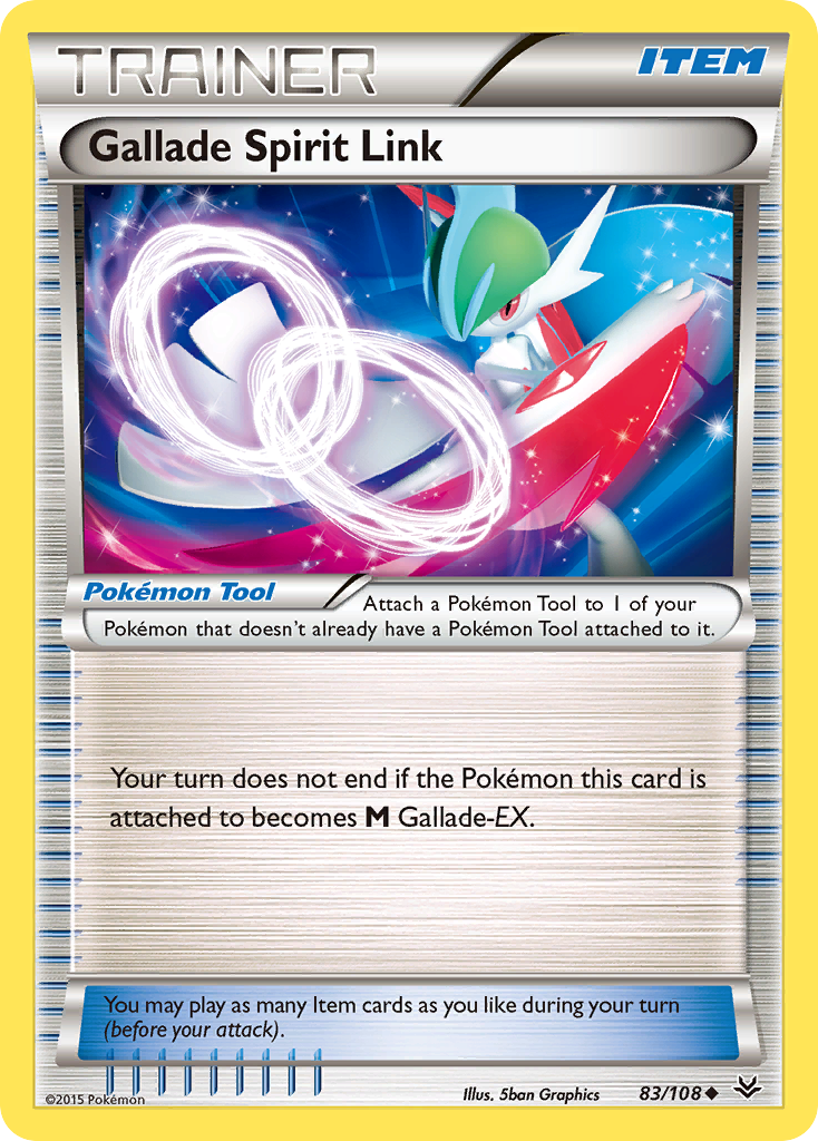 Gallade Spirit Link (83/108) [XY: Roaring Skies] | Shuffle n Cut Hobbies & Games