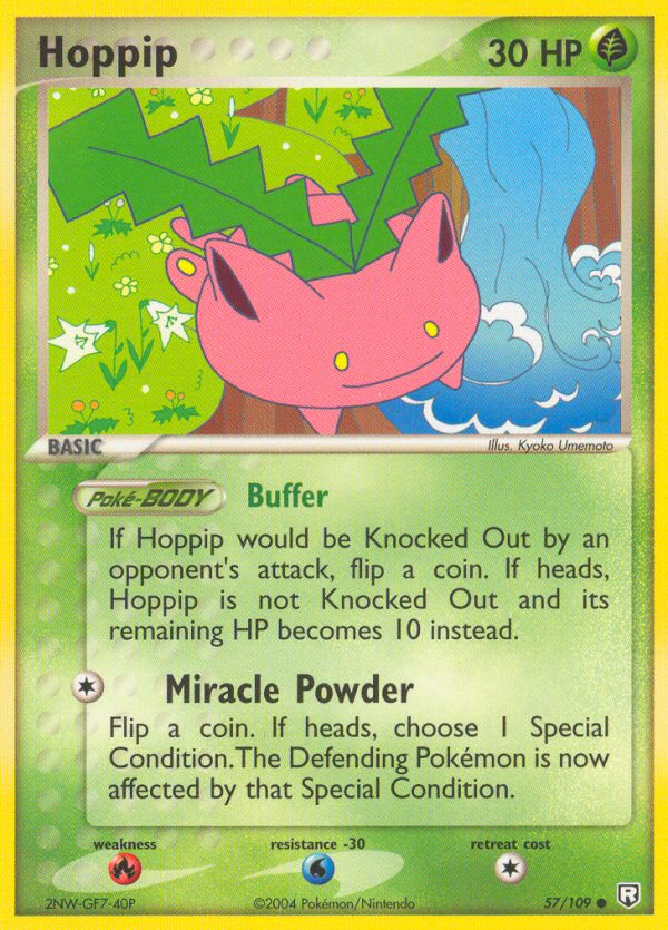 Hoppip (57/109) [EX: Team Rocket Returns] | Shuffle n Cut Hobbies & Games