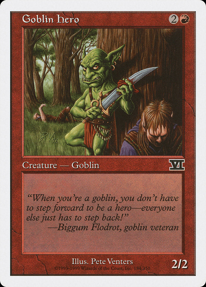 Goblin Hero [Classic Sixth Edition] | Shuffle n Cut Hobbies & Games