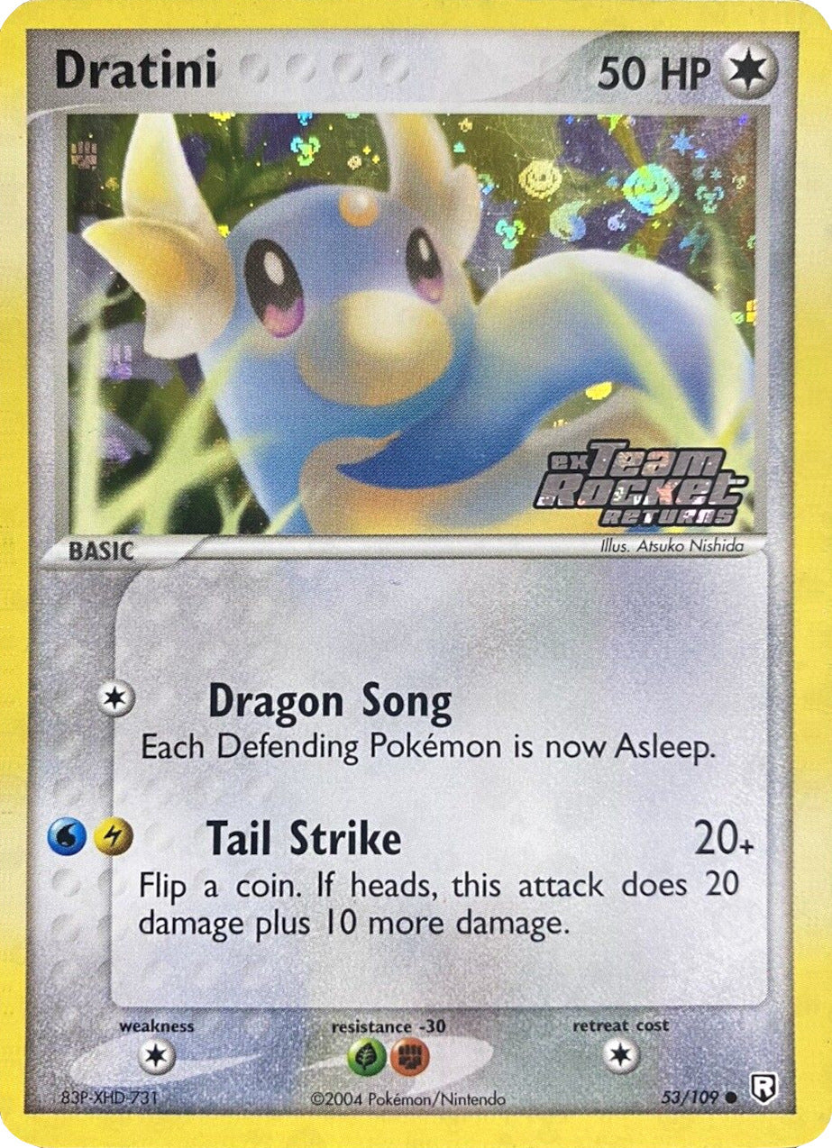 Dratini (53/109) (Stamped) [EX: Team Rocket Returns] | Shuffle n Cut Hobbies & Games