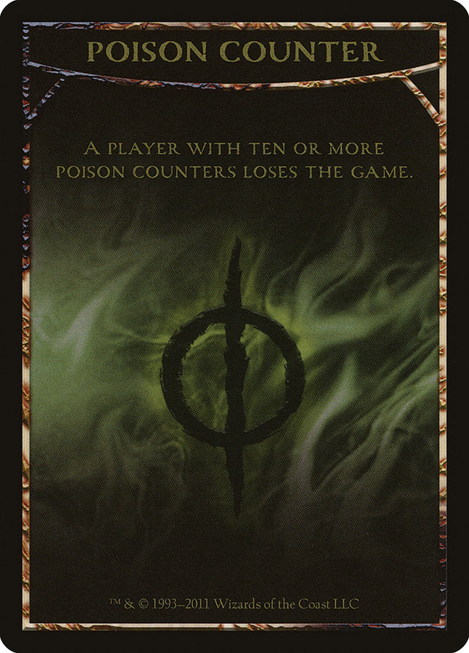 Poison Counter [Mirrodin Besieged Tokens] | Shuffle n Cut Hobbies & Games