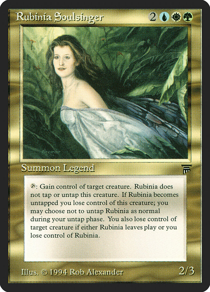 Rubinia Soulsinger [Legends] | Shuffle n Cut Hobbies & Games