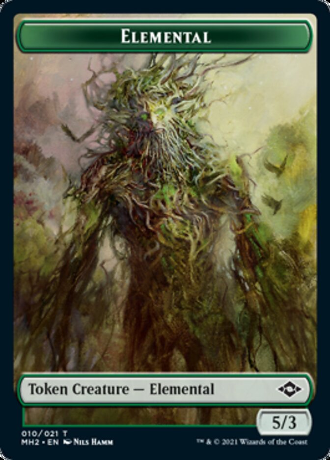 Elemental // Food (18) Double-Sided Token [Modern Horizons 2 Tokens] | Shuffle n Cut Hobbies & Games