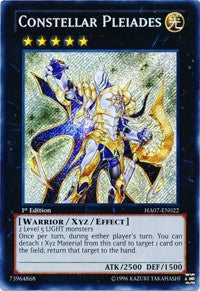 Constellar Pleiades [HA07-EN022] Secret Rare | Shuffle n Cut Hobbies & Games