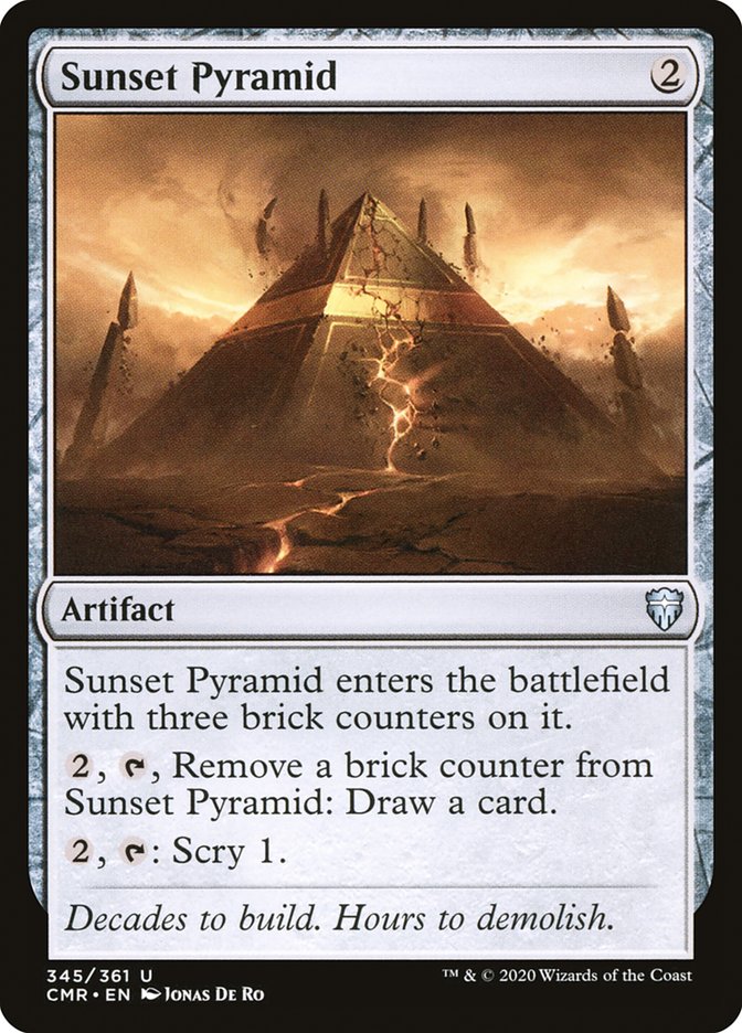 Sunset Pyramid [Commander Legends] | Shuffle n Cut Hobbies & Games