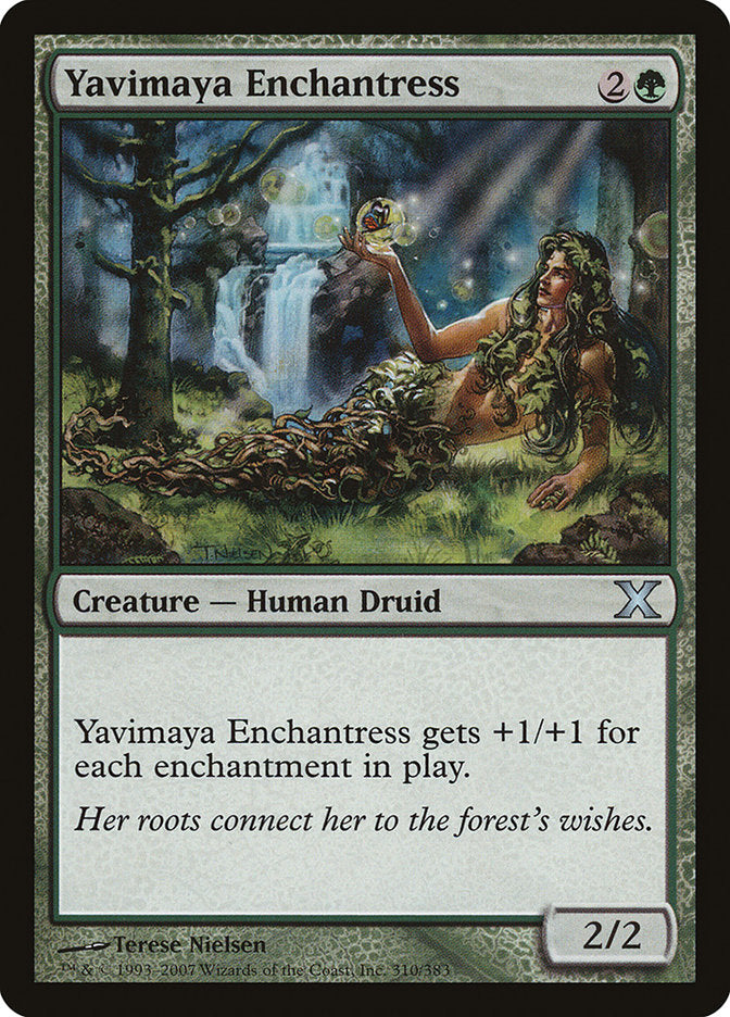 Yavimaya Enchantress [Tenth Edition] | Shuffle n Cut Hobbies & Games