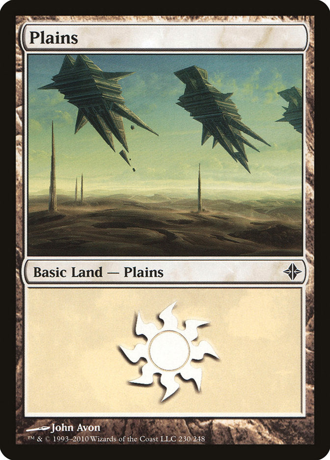 Plains (230) [Rise of the Eldrazi] | Shuffle n Cut Hobbies & Games