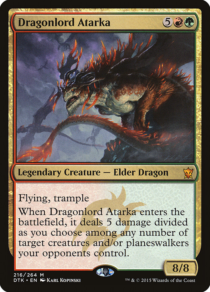 Dragonlord Atarka [Dragons of Tarkir] | Shuffle n Cut Hobbies & Games