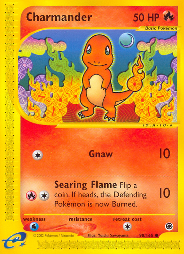 Charmander (98/165) [Expedition: Base Set] | Shuffle n Cut Hobbies & Games