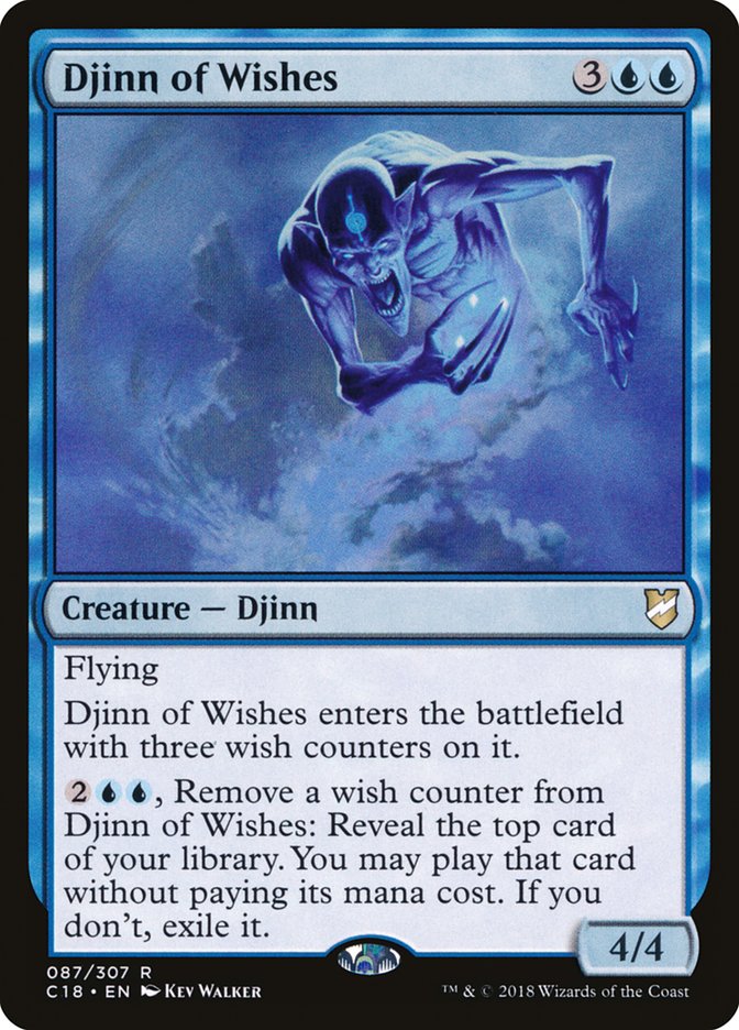 Djinn of Wishes [Commander 2018] | Shuffle n Cut Hobbies & Games