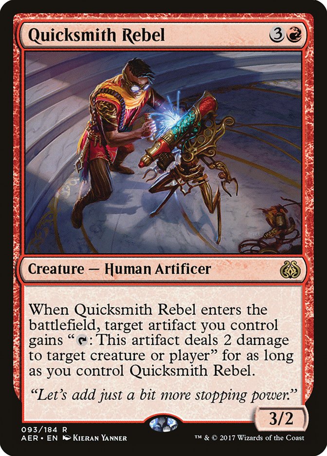 Quicksmith Rebel [Aether Revolt] | Shuffle n Cut Hobbies & Games