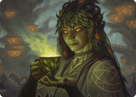 Dina, Soul Steeper Art Card [Strixhaven: School of Mages Art Series] | Shuffle n Cut Hobbies & Games