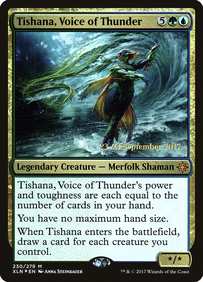 Tishana, Voice of Thunder [Ixalan Prerelease Promos] | Shuffle n Cut Hobbies & Games