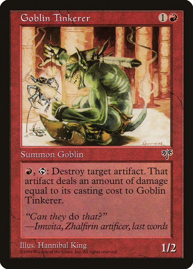 Goblin Tinkerer [Mirage] | Shuffle n Cut Hobbies & Games