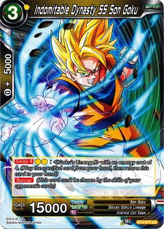 Indomitable Dynasty SS Son Goku [BT4-077] | Shuffle n Cut Hobbies & Games