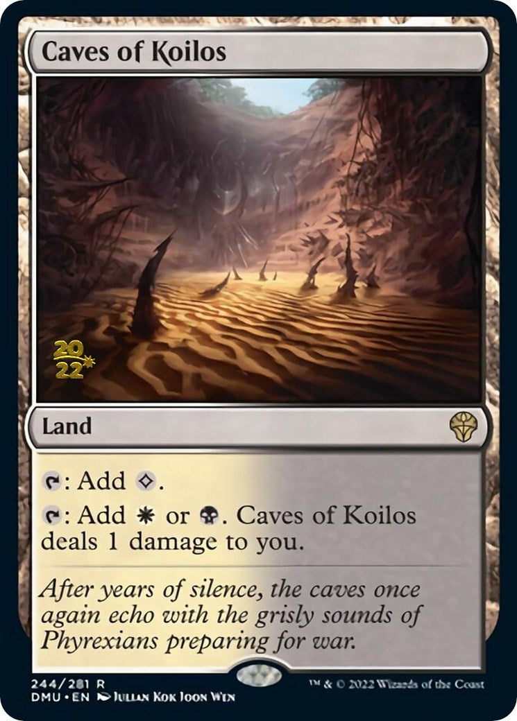 Caves of Koilos [Dominaria United Prerelease Promos] | Shuffle n Cut Hobbies & Games