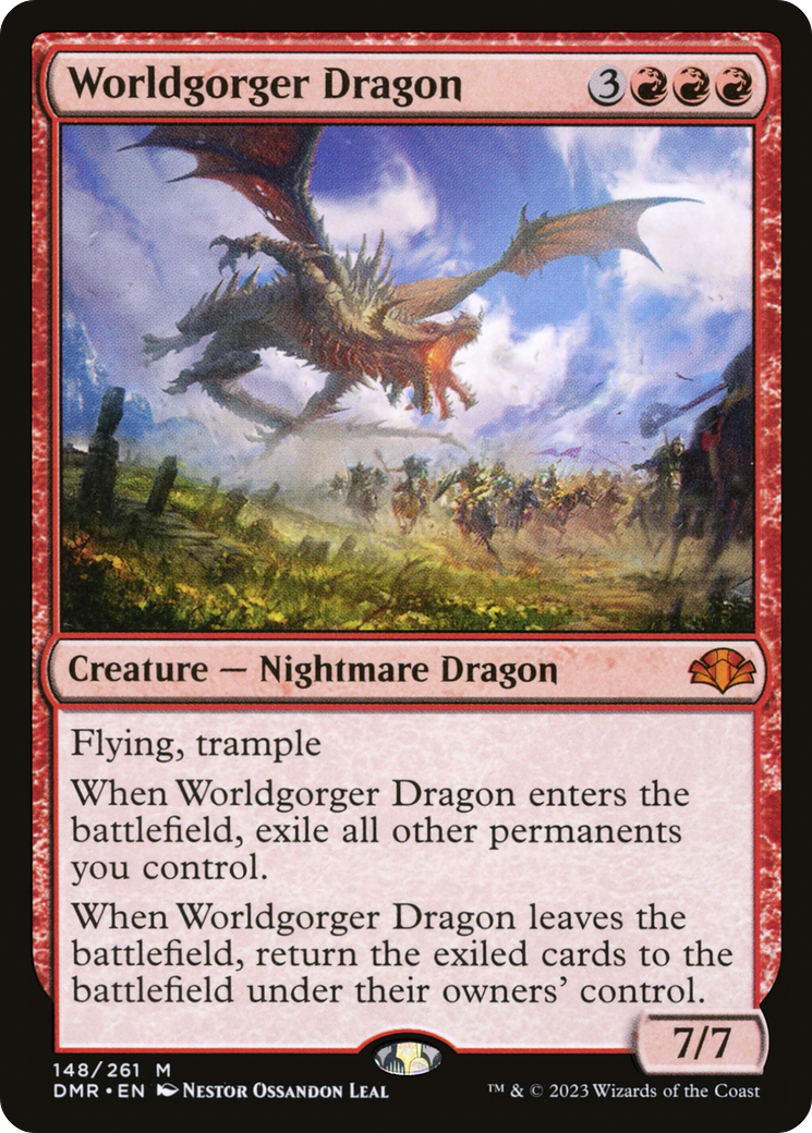 Worldgorger Dragon [Dominaria Remastered] | Shuffle n Cut Hobbies & Games