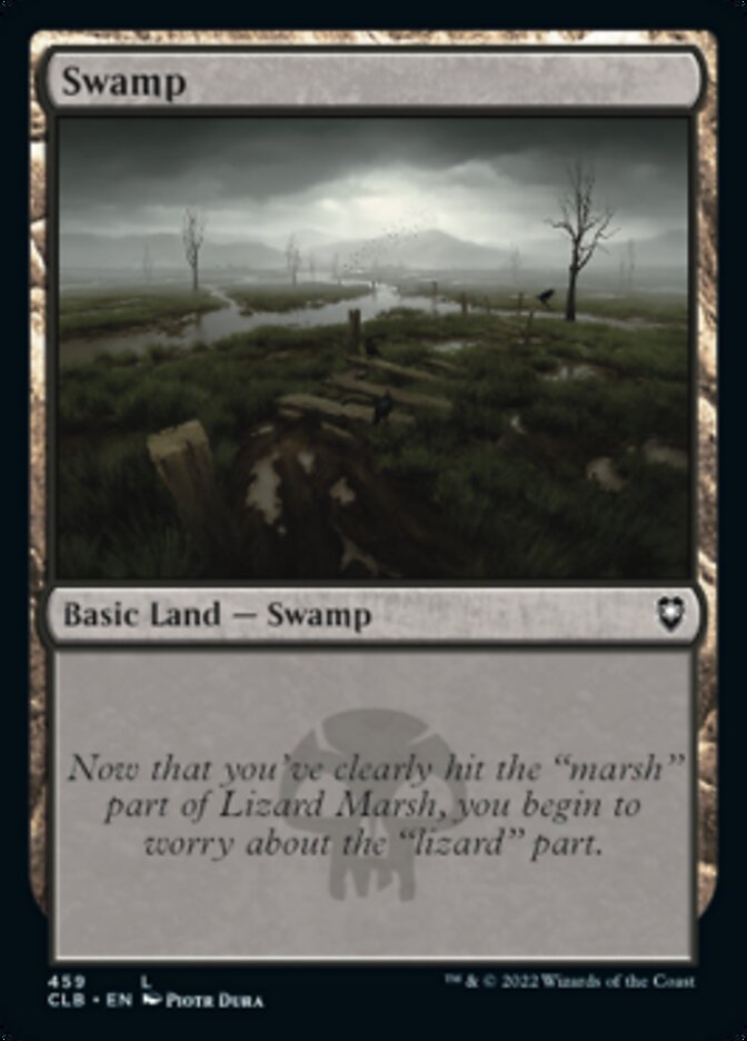 Swamp (459) [Commander Legends: Battle for Baldur's Gate] | Shuffle n Cut Hobbies & Games