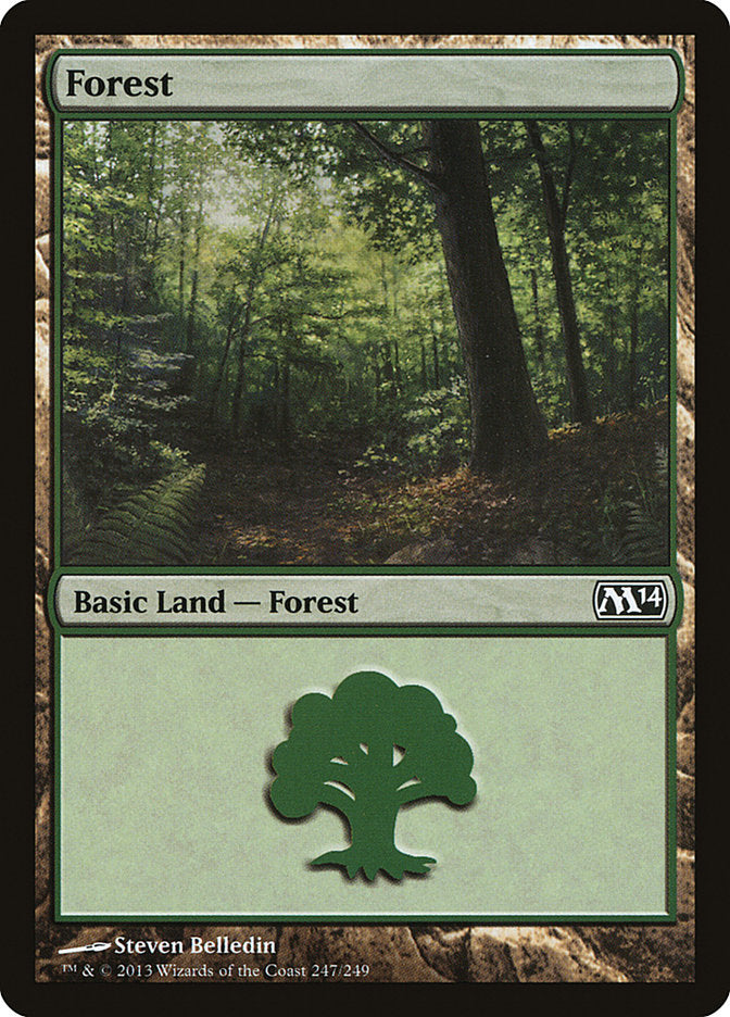 Forest (247) [Magic 2014] | Shuffle n Cut Hobbies & Games